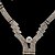 levne Sady šperků-Dámské imitace drahokamu Svatební Párty Zvláštní příležitosti Zásnuby Štras Slitina Küpeler Náhrdelníky