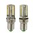 abordables Ampoules électriques-2.5 W Ampoules Maïs LED 200-250 lm E14 T 64 Perles LED SMD 3014 Blanc Chaud Blanc Froid 220-240 V / 1 pièce / RoHs / CCC