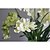 cheap Artificial Flower-33.5&quot; Three Heads  Silkprint Vanda Artificial Flower Set of 1