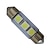 abordables Ampoules électriques-6pcs 60lm Guirlande Lampe de Décoration 3 Perles LED SMD 5050 Blanc Froid 12V
