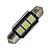 Χαμηλού Κόστους Λάμπες-1W Festoon Διακοσμητικό Φως 3 SMD 5050 60-70lm lm Ψυχρό Λευκό DC 12 V 6 τμχ