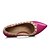 cheap Women&#039;s Heels-Women&#039;s Shoes Leatherette Spring / Summer / Fall Wedge Heel Rivet Pink / Green / Fuchsia / Dress