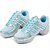 cheap Dance Shoes-Women&#039;s Dance Sneakers Sneaker Low Heel Synthetic Lace-up Black / Gold / Light Blue