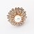 cheap Rings-Ring Adjustable Party Jewelry Alloy / Rhinestone Women Statement Rings 1pc,One Size White