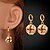 cheap Jewelry Sets-Pendant Necklace Harmony Ball Necklace Ball Ladies Party Work Casual Vintage Rose Gold Gold Plated Rose Gold Plated Earrings Jewelry Screen Color For