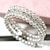 abordables Bracelets-Femme Couple Imitation de perle Imitation Diamant Bracelets - Manchette Elégant Bracelet Pour Mariage Soirée Occasion spéciale