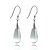 cheap Vip Deal-Deal Women&#039;s Opals Droplets Silver Earrings