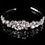 cheap Wedding &amp; Party Jewelry-Sterling Silver / Crystal Headbands / Headwear with Floral 1pc Wedding / Special Occasion Headpiece