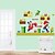 preiswerte Wand-Sticker-Tiere Cartoon Design Wand-Sticker Flugzeug-Wand Sticker PVC Haus Dekoration Wandtattoo Wand