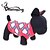 abordables Vêtements pour chiens-Chat Chien Tee-shirt Tartan Vêtements pour Chien Vêtements pour chiots Tenues De Chien Respirable Rouge Bleu Costume pour fille et garçon chien Coton XS S M L