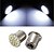 cheap Light Bulbs-2 pcs ding yao 1156 6W 22X SMD 3022 55LM 6000-6500K Cool White Decorative Decoration Light DC 12V