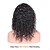 abordables Perruques dentelle cheveux naturels-Perruque Cheveux Naturel humain Full Lace Cheveux Brésiliens Bouclé Noir Femme Court Moyen Long Perruque Naturelle Dentelle CARA