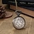 abordables Reloj de pulsera-Hombre Reloj de Bolsillo Cuarzo Aleación Banda Bronce Marca-