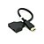 Недорогие Кабели HDMI-Позолоченный HDMI-совместимый кабель-переходник v 1.4 от мужчины к двойному HDMI-совместимому женскому кабелю
