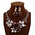 cheap Jewelry Sets-Crystal Jewelry Set - Vintage, Party, Work Include Brown / Pink / Light Blue For Party