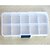 cheap Other Housing Organization-10 Slots Adjustable Rectangle Container Plastic Storage Jewelry Beads Box
