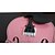 cheap Violins-Student Acoustic Violin Full 1/4 Maple Spruce with Case Bow Rosin Pink Color