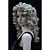tanie Peruki syntetyczne modne-Peruki cosplay Peruki syntetyczne Curly Curly Peruka Blond Włosie synetyczne Damskie Blond