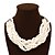 cheap Pearl Necklaces-Women&#039;s Pearl Statement Necklace Layered Chinese Knot Statement Fashion European Multi Layer Imitation Pearl Alloy Screen Color Necklace Jewelry For Party / Evening