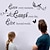 cheap Wall Stickers-Words &amp; Quotes Wall Stickers Plane Wall Stickers Decorative Wall Stickers, PVC Home Decoration Wall Decal Wall Glass/Bathroom Window