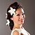 cheap Headpieces-Satin Flowers 1 Wedding Special Occasion Headpiece