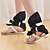 cheap Women&#039;s Sandals-Women&#039;s Flat Sandals Spring / Summer Flat Heel T-Strap Slingback Dress Office &amp; Career Leatherette Black / Beige