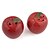 billige Kjøkkenoppbevaring-Keramisk rødt eple salt pepper shaker bryllup favoriserer gaver til gjestene suvenirer fest