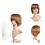 cheap Synthetic Trendy Wigs-Synthetic Wig Straight Style Wig Brown Synthetic Hair Women&#039;s Brown Wig Short hairjoy