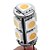 voordelige Ledlampen met twee pinnen-1 W LED-spotlampen 110-130 lm G4 T 9 LED-kralen SMD 5050 Decoratief Warm wit Koel wit Natuurlijk wit 12 V / 10 stuks / RoHs