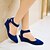 cheap Women&#039;s Sandals-Women&#039;s Shoes Wedge Heel Pointed Toe Sandals with Magic Tape Shoes Dress More Colors available