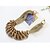 Недорогие Модные ожерелья-Жен. Ожерелья с подвесками - Дамы, европейский, Мода Золотой, Черный Ожерелье Бижутерия Назначение
