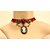 cheap Necklaces-Women&#039;s Choker Necklace Pendant Necklace Ladies Unique Design Tattoo Style European Lace Red Necklace Jewelry For Party Wedding Casual Daily Cosplay Costumes / Gothic Jewelry
