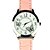 voordelige Trendy Horloge-Dames Modieus horloge Dress horloge Polshorloge Kwarts Leer Zwart / Wit / Blauw Vlinder - Wit Zwart Roze