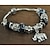 cheap Bracelets-Beaded Strand Bracelet - Rhinestone Elephant, Animal Unique Design, Vintage, Party Bracelet Black For Party / Gift / Valentine