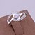 cheap Rings-Women&#039;s Ring 1pc White Cubic Zirconia Silver-Plated Circle Classic Party Party / Evening Jewelry Princess