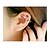 cheap Earrings-Clip on Earring Snowflake Vintage Party Work Casual Cute Rhinestone Imitation Diamond Earrings Jewelry For Party