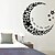 economico Adesivi murali-murali Stickers adesivi murali, stile Crescent Moon stelle degli autoadesivi della parete del PVC