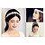 cheap Headpieces-Satin Wedding / Party / Evening Sash With Rhinestone / Crystal Sashes