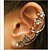 Χαμηλού Κόστους Μανσέτες Αυτιών-Γυναικεία Χειροπέδες Ear Κοσμήματα με στυλ Πανκ Κράμα Κοσμήματα Για Γάμου Πάρτι Καθημερινά Causal
