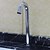 abordables Robinetteries de lavabo-Moderne Diffusion large Tactile/non tactile 1 trou Trois poignées un trou for  Chrome , Robinet lavabo