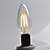 preiswerte Leuchtbirnen-ONDENN 5 Stück 4 W 2800-3200 lm E14 LED Glühlampen C35 4 LED-Perlen COB Abblendbar Warmes Weiß 220-240 V / RoHs