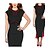 cheap Women&#039;s Dresses-VICONE Women&#039;s Sleeveless Retro Bodycon OL Slim Long Pencil Dresses