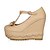 cheap Women&#039;s Heels-Women&#039;s Shoes Wedge Heel Round Toe Pumps Dress Shoes More Colors available