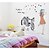 cheap Wall Stickers-Wall Stickers Wall Decals, Cycling Girl PVC Wall Stickers