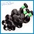 cheap Human Hair Weaves-4Pcs Lot Unproceesed Indian Virgin Hair Body Wave 10&quot;~28&quot; 6A Real Human Hair Extensions Color1B