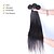 お買い得  人毛ウィング-3pcs Lot  8-26 Inch Unprocessed Peruvian Virgin Hair Natural Black Color Silk Straight Human Hair Weave