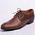 cheap Men&#039;s Oxfords-Men&#039;s Spring / Summer / Fall Comfort / Closed Toe Leather Wedding / Office &amp; Career / Party &amp; Evening Lace-up Black / Brown / White