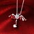 cheap Christmas Jewelry-Women&#039;s Silver plated Necklace Wedding Party Elegant Feminine Style