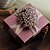 cheap Favor Holders-Cuboid Card Paper Favor Holder with Flower Favor Boxes Gift Boxes