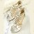 cheap Women&#039;s Sandals-Women&#039;s Shoes Leatherette Summer Platform / Wedge Heel Crystal Silver / Gold / Wedge Heels